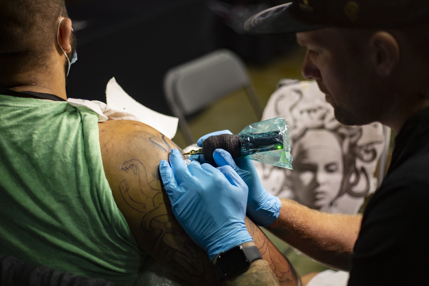 Tattoo artists from around the world gather for Chicago’s largest