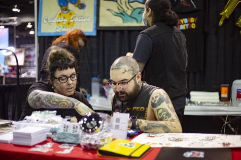 MUTED CHICAGO TATTOO CONVENTION  Live Tattooing Fire Breathing  Contests  Villain Arts  YouTube