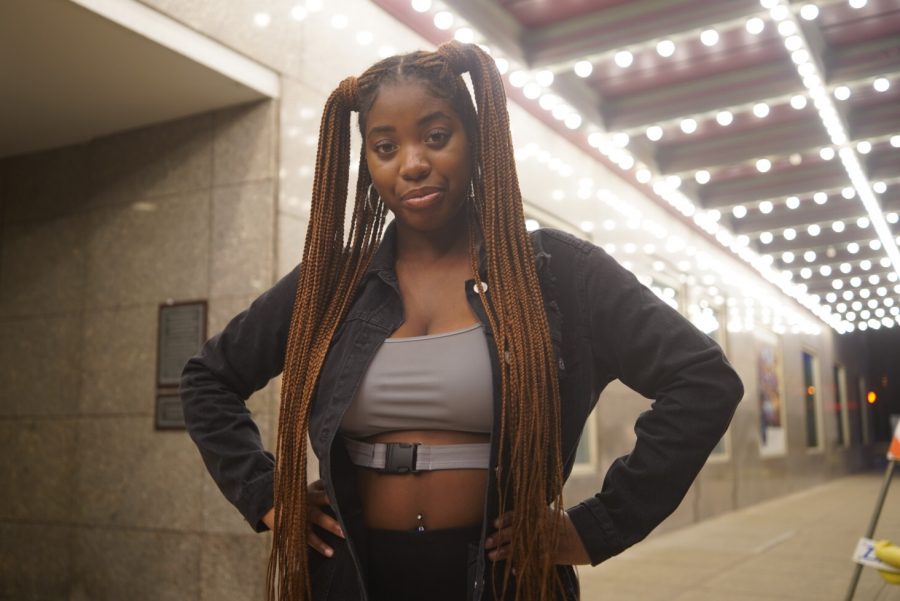Senior music business major Tandrea Hawkins, who raps under the name T Star Verse and founded a business called Fusion of Light Entertainment with fellow music business major Jordan Blair, is the winner of the $10,000 Tiffany Green Operator scholarship.