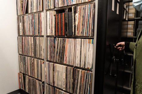 From jazz and blues to country, hundreds of vinyl records are preserved at the Center for Black Music Research, located on the sixth floor of the 618 S. Michigan building. Materials originating from the United States, Sub-Saharan Africa, Europe, Latin America, and the Caribbean can all be found in the Center.