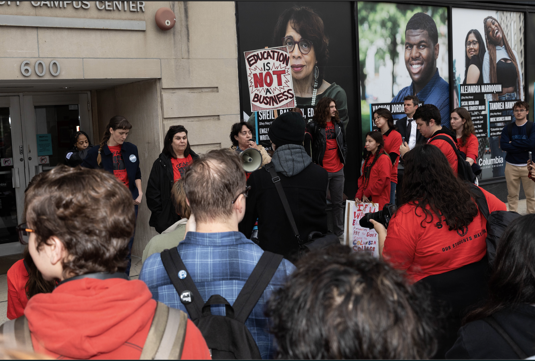 Columbia Chicago faculty strike hits one-month mark