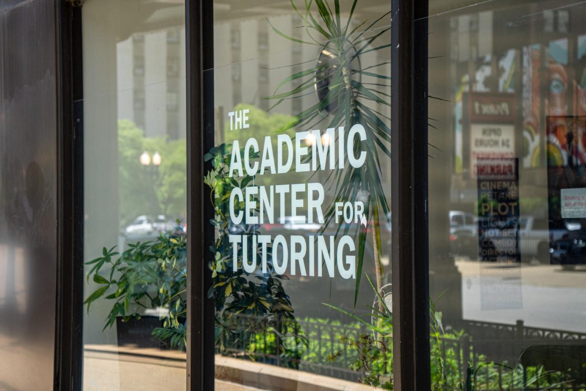 The Academic Center for Tutoring can be found on the first floor of the 33 E. Ida B Wells building in the South Loop.