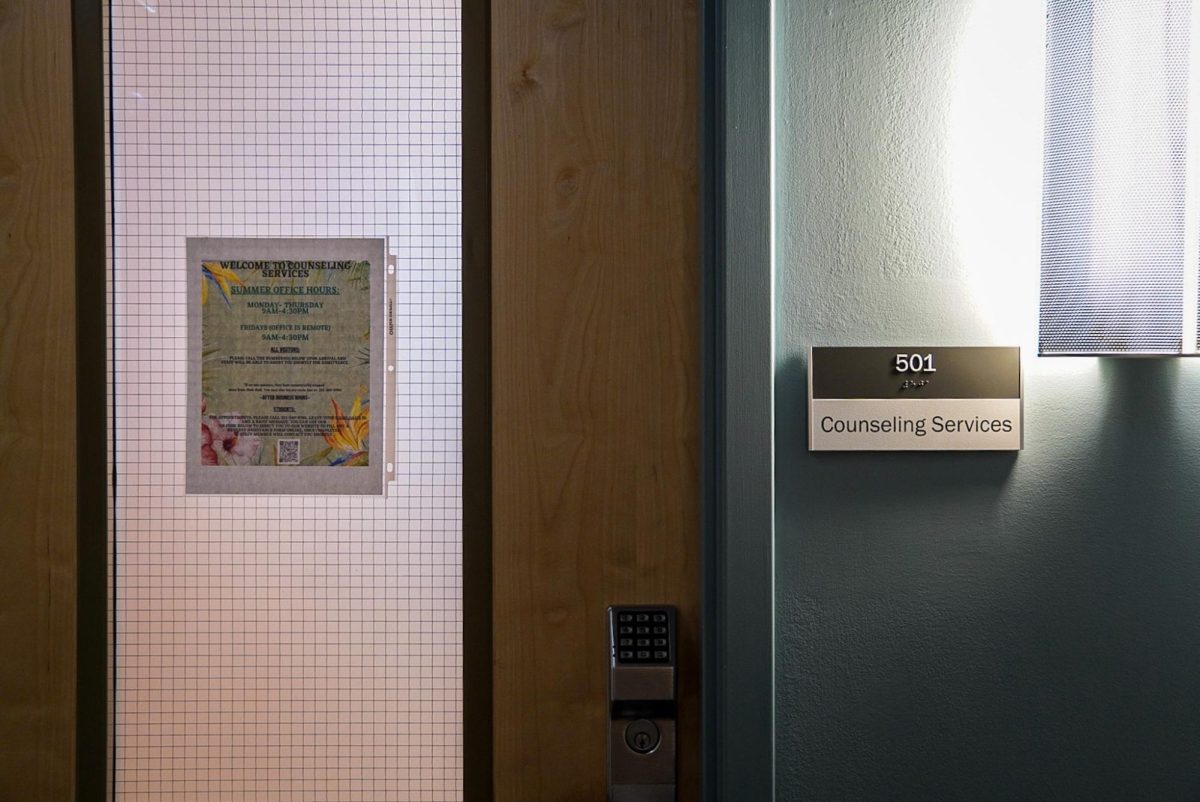 Counseling Services operates on the 5th floor of 916 S. Wabash Ave. It offers in-person individual and group counseling as well as a range of other services for students. 