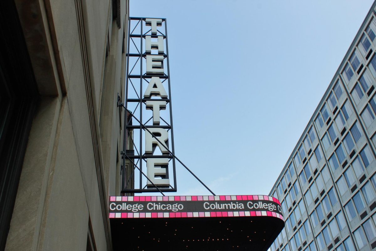 Exterior of the Columbia Theatre building at 72 E. 11th St on Sept. 18, 2024