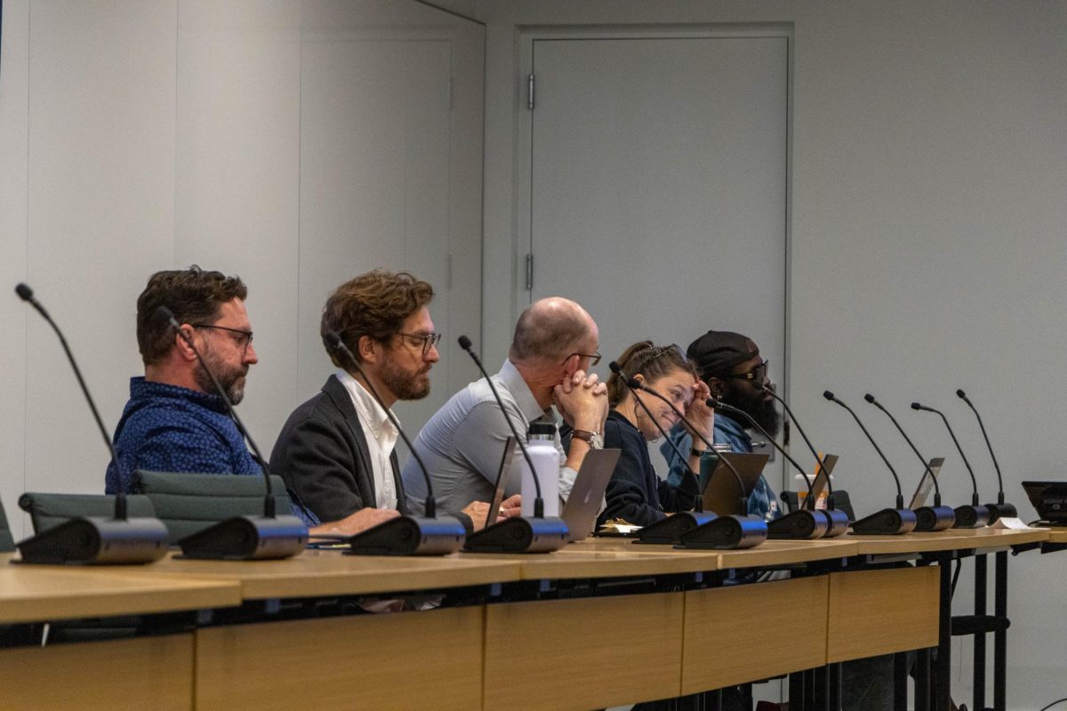 Members of the Faculty Senate during the board meeting held in the Student Center, on Sept. 6, 2024.