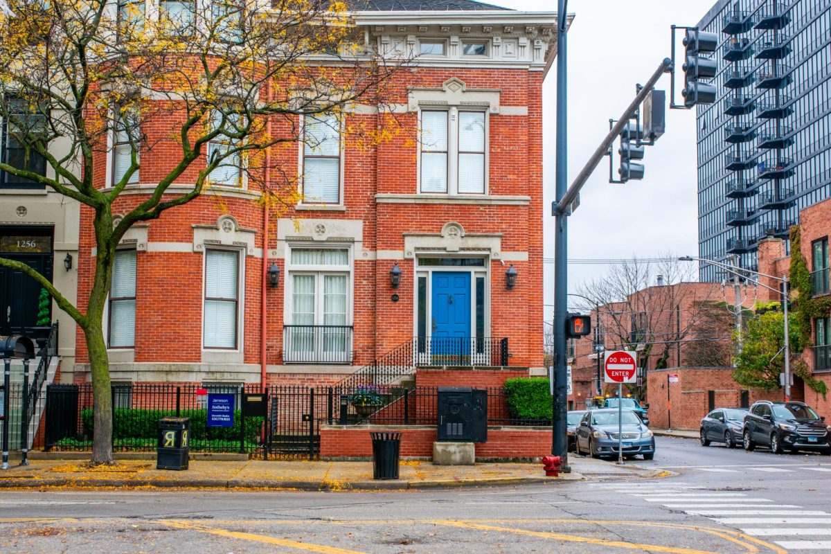 Columbia College's former President, Dr. Kwang-Wu Kim's house for sale at 1258 N. LaSalle on Monday, Nov. 4, 2024. 