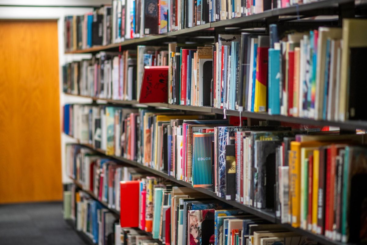 Books neatly arranged on shelves at the Columbia library located at 624 S. Michigan Ave.  on Thursday, Dec. 5, 2024. 