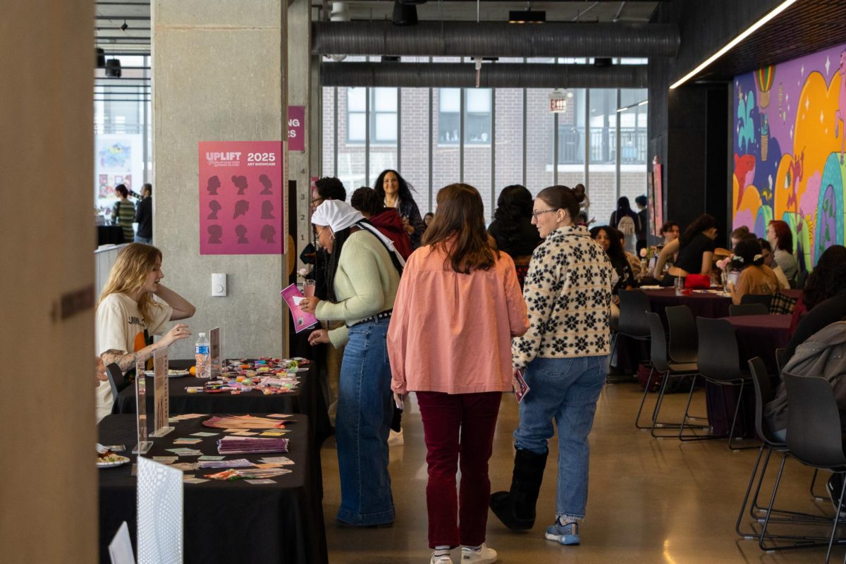 Students and staff attend the Uplift Opening Luncheon event hosted by SDI at the Student Center on Monday, March 10, 2025.