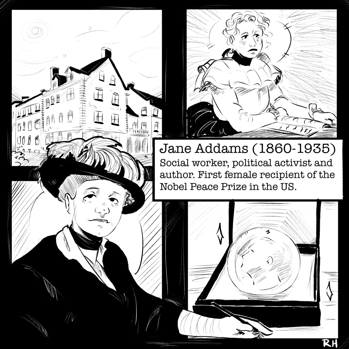 Comic: Honoring Jane Addams’ Legacy During Women’s History Month