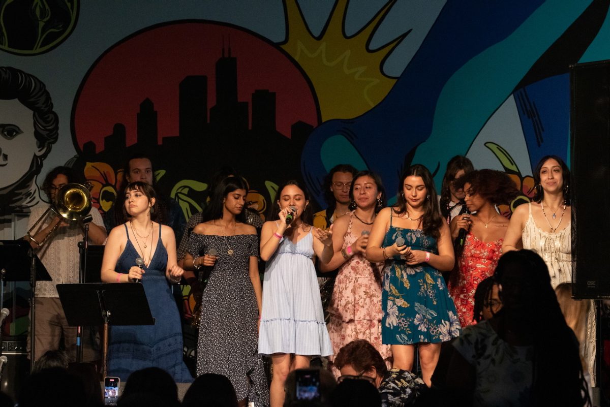 Latin Ensemble performs for Manifest in the Conaway Center at 1104 S. Wabash Ave. on Friday, May 16, 2025.