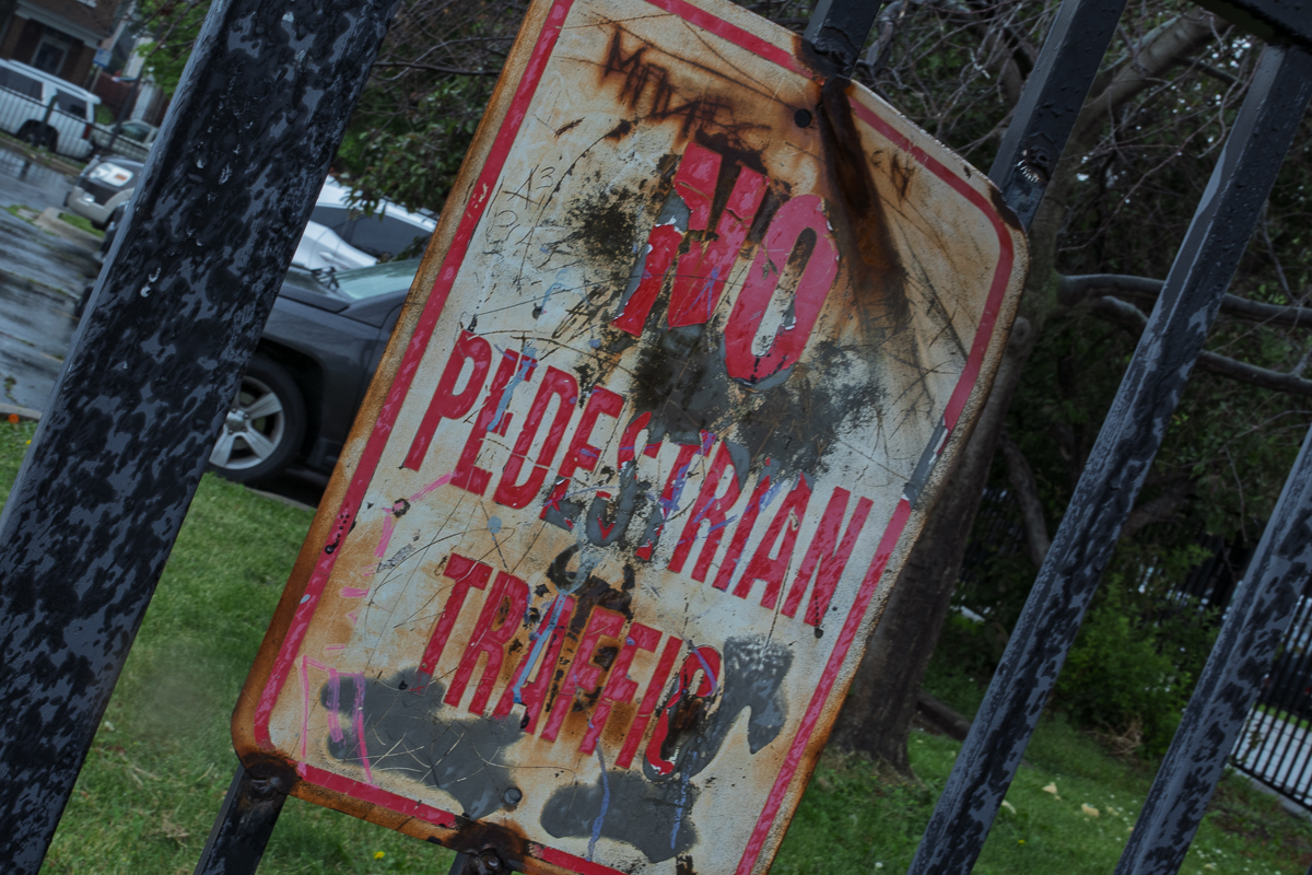 An old sign stands in the parking lot of Joseph E. Gary Elementary School on Friday, June 13, 2025.