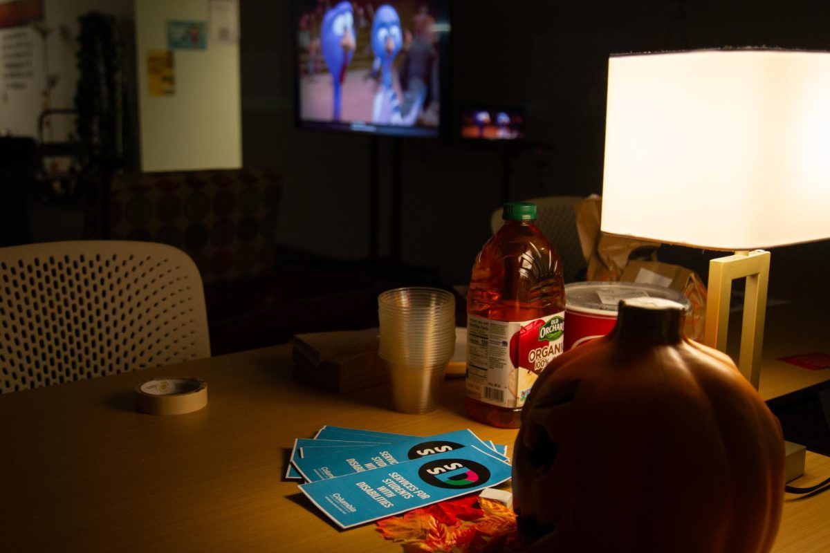 The Disability Student Advocate Town Hall hosts a Thanksgiving Feast event in Homeroom on the third floor of the Student Center on Friday, Nov. 21, 2025. 