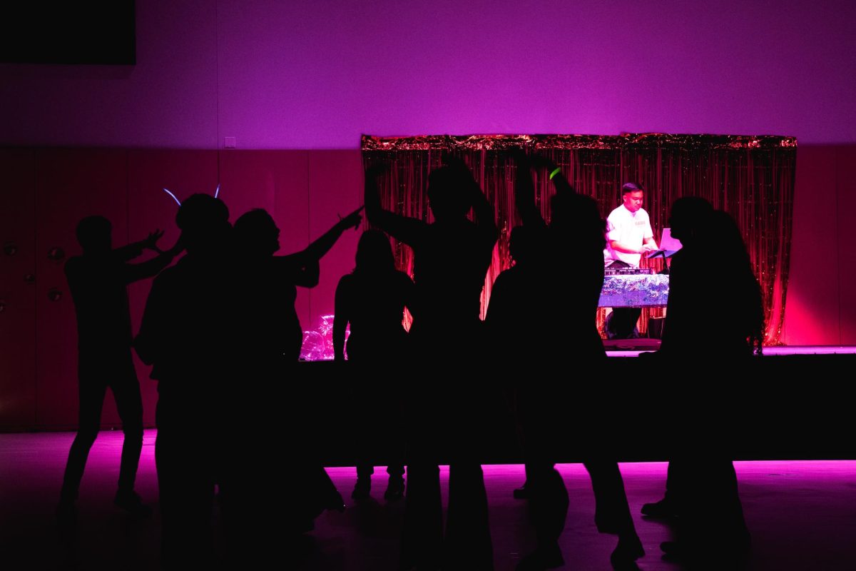 DJ Jorbs plays '80s classics at annual Columbia Blood Ball on the fifth floor of the Student Center on Friday, April 3, 2026. 