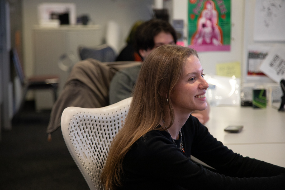 Sofía Oyarzún, photojournalist and editor for La Croníca has been announced as the Chronicle's editor-in-chief for the Fall 2026 semester on Friday, April 17, 2026.