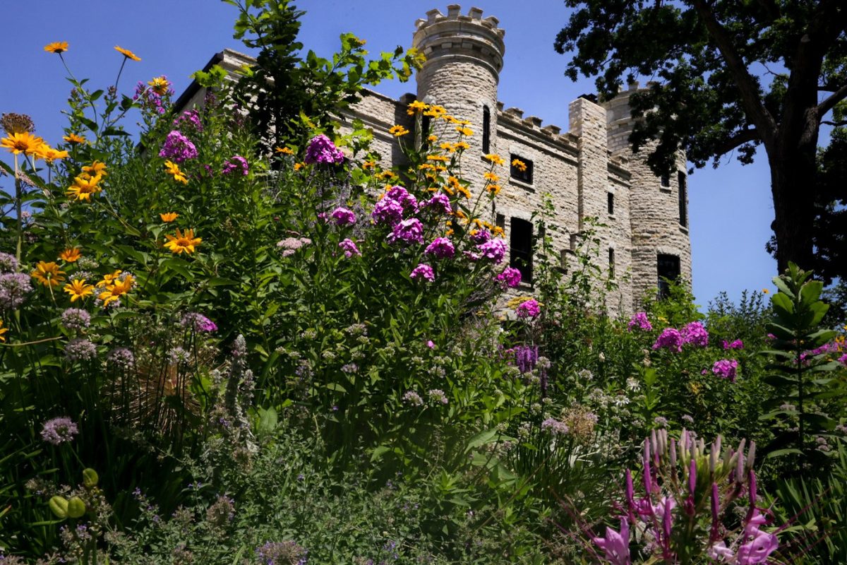 The Givins Castle, a 19th-century Irish architectural marvel built by Robert C. Givins, is recognized by the Smithsonian Institute as a historical landmark and is still standing in the Beverly neighborhood on Wednesday, July 8, 2026. This photo is part of the Columbia Chronicle’s “77 Community Areas” project, documenting Chicago in celebration of America’s 250th birthday.